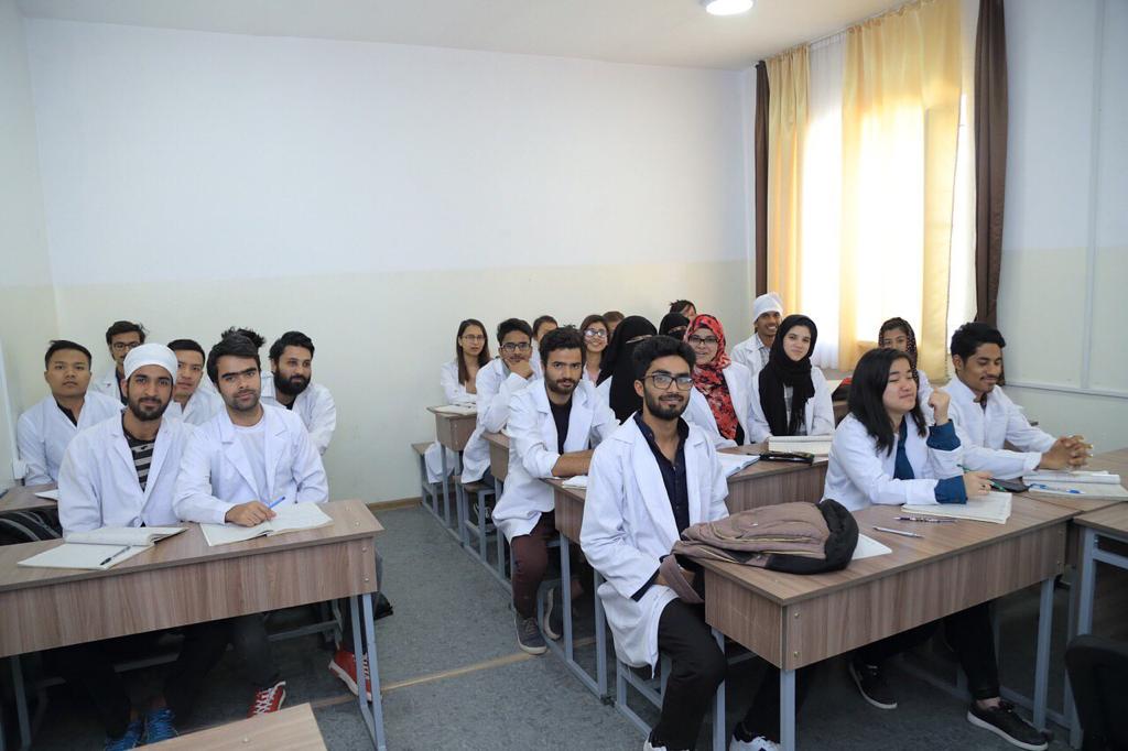 Kyrgyz State Medical Academy Indian students
