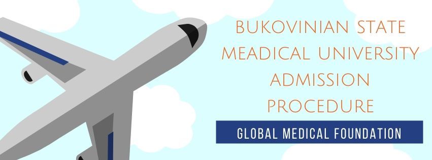 an image where bukovinian state medical university admission procedure is written