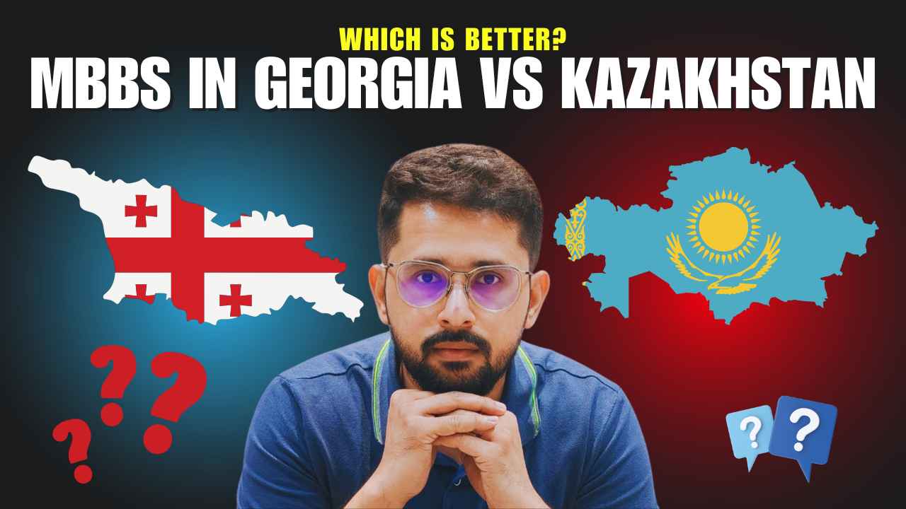 mbbs in georgia vs kazakhstan for indian students