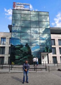 Shobhit Jayaswal at East European University, Georgia Shobhit Jayaswal at East European University, Georgia